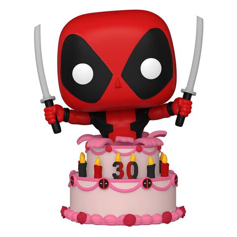 Figurine Funko Pop ! N°776 - Deadpool 30th - Deadpool In Cake